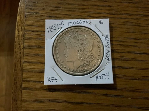 Early - 1889oMorgan Silver Dollar -XF+ details key date 074