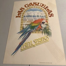 RARE JOHN RAMOS BEAUTIFUL LAS CASUELAS PALM SPRINGS LITHOGRAPH, SIGNED