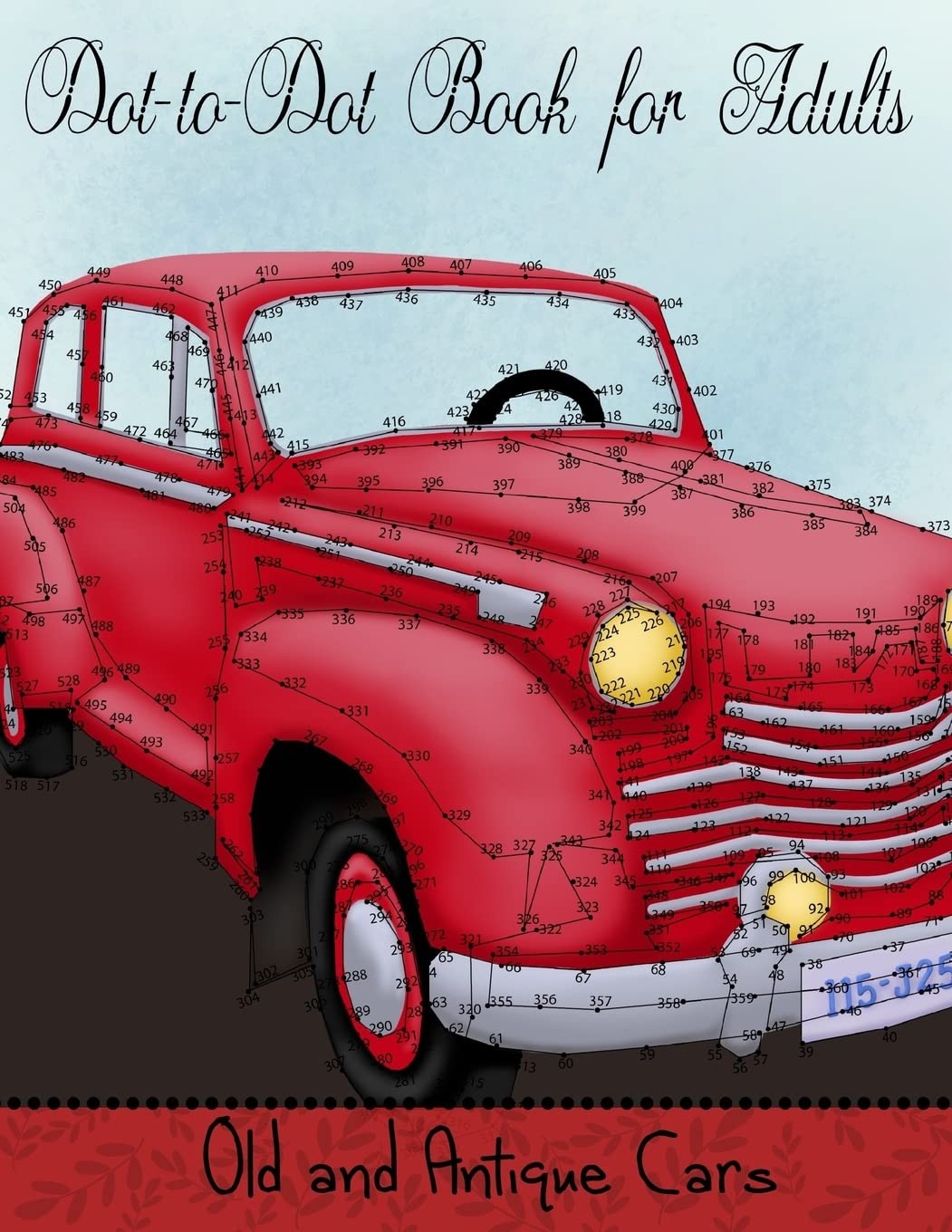 Dot to Dot Book for Adults: Old and Antique Cars: Connect the Dot Puzzle Book f - Image 3