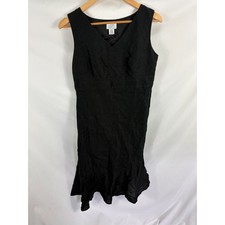 Ann Taylor LOFT Linen Blend Sleeveless sheath Dress Size 12P
