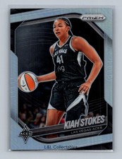 2025 Panini Prizm WNBA #58 Kiah Stokes Silver Prizms
