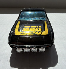 Corgi Juniors Porsche 924 Police 1:64 Black Diecast Car w/ Opening Doors