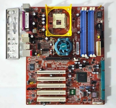 ABIT IS7-E Socket 478 ATX DDR Motherboard AGP PCI Intel 865PE Chipset