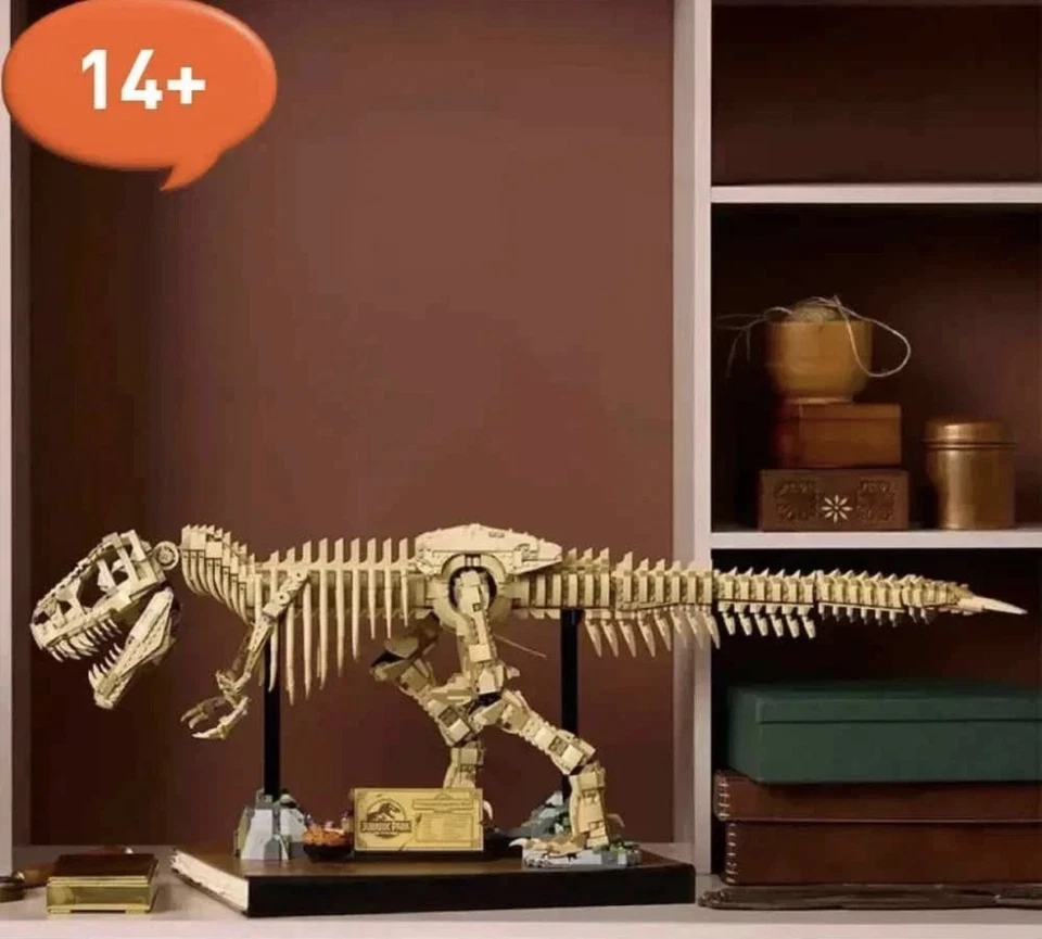 Jurassic World 76968 Mundo Dinosaurio Fósiles Tyrannosaurus Rex 3145 pieza Réplica Foto 4 de 4