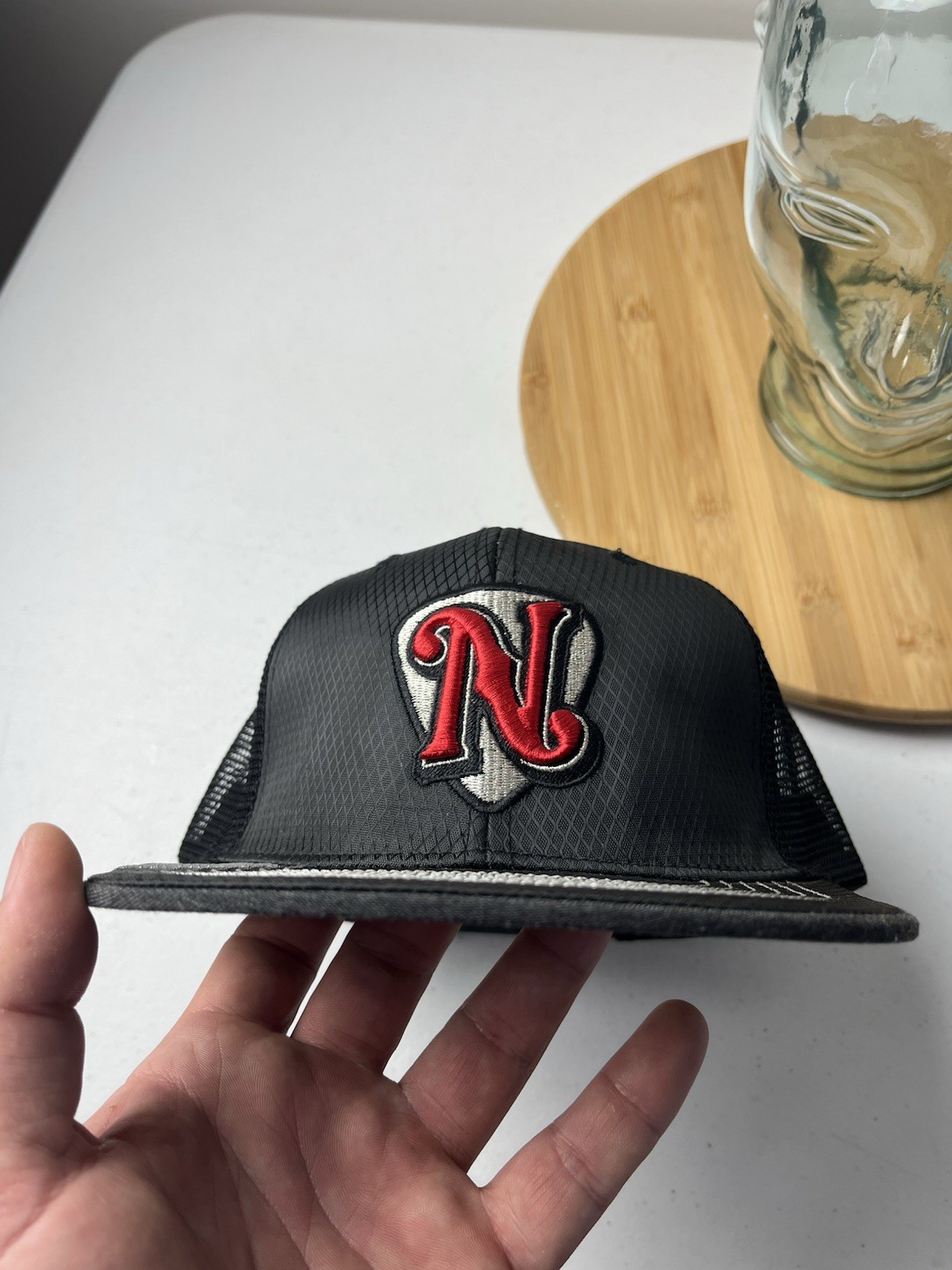Nashville Sounds SnapBack Hat Black MiLB Adjustable Bimm Ridder Baseball