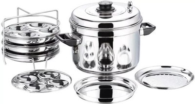 Vinod Edelstahl Multi Gas Top Idly Maker Dhokla Topf Herd Sicherheit Wert