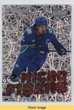 2024-25 Skybox Metal Universe Microfibers Quinn Hughes #37MF READ 1l1y