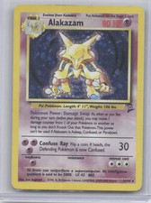 alakazam pokemon card 1/102 Base Set 1st Edition Holo SPANISH PSA 9 TBC Games RarityHolo Rare Hit Points80 HP Psychic Pokemon - Alakazam (1/102) -
