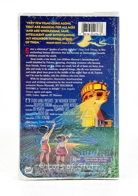 New Sealed 1994 My Neighbor Totoro VHS Clamshell Hayao Miyazaki