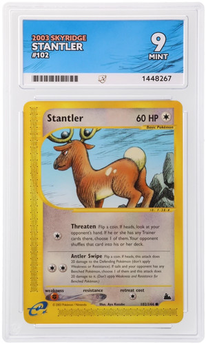 Stantler graded ACE 9 for sale on eBay