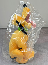 Disney Store Pluto Plush Dog Large Stuffed Animal  If Found Return To Mickey  