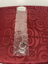 Fashion Jewelry Hello Kitty Figure Necklace Pendant Bow knot Silver