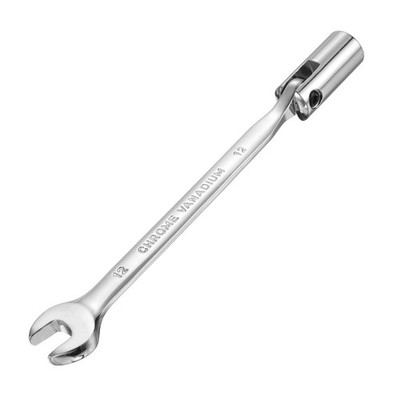 12mm Flexible Swivel Head Socket Combination Spanner Wrench for Auto Repair