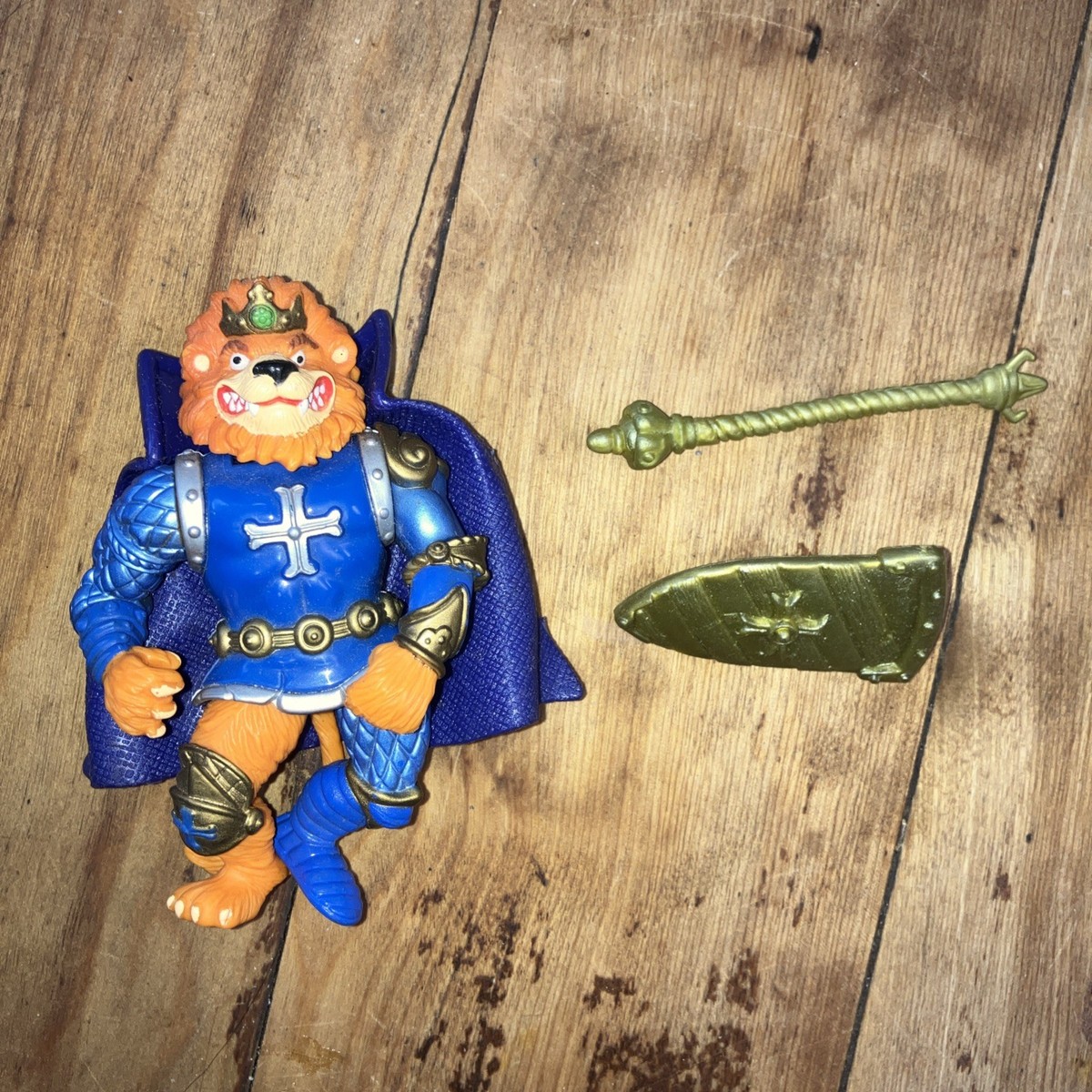 teenage mutant ninja turtles KING LIONHEART action figure--near