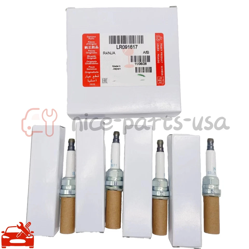 OEM For Land Rover Range Sport Evoque Discovery Sport Spark Plug x4 LR091617 — 第 3/4 张图片