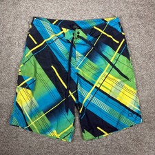 Ocean Pacific Mens Swim Trunks Board Shorts Geometric Print Size 36