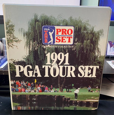 1991 Pro Set PGA Tour 285 Complete Set W/ Collectors Album John Daly Rookie RC!!