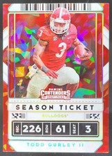 2020 Panini Contenders Draft Picks Todd Gurley II Cracked Ice Ticket /23 BF