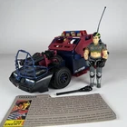 GI Joe Dreadnok Thunder Machine 1986 Vintage 100% Complete Thrasher & File Card