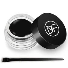 Eyeliner Gel Set,Long Lasting Waterproof High-Intensity Pigments Smudge-Proof...