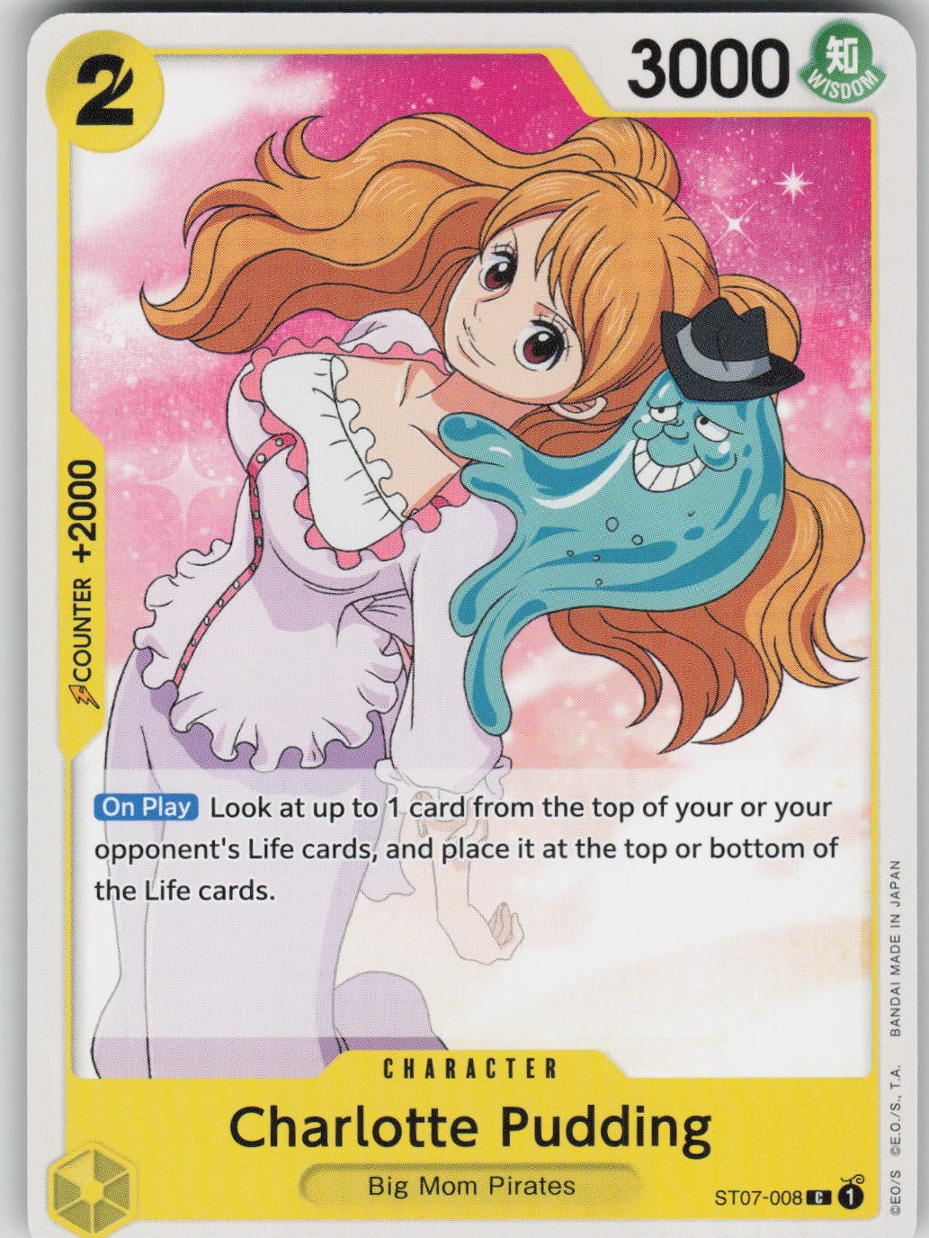 One Piece TCG Charlotte Pudding C Starter Deck 7: Big Mom Pirates ST07-008
