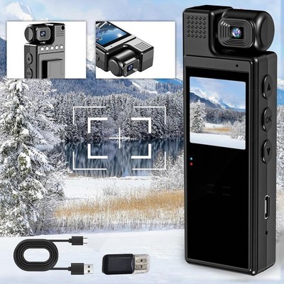 1080P Body Camera Camcorder Dashcam HD IR-Nacht Klein Am Körper Getragene Kamera