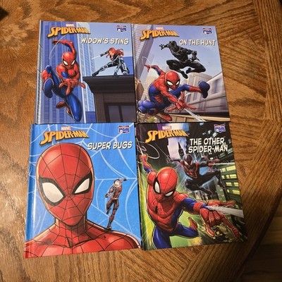 Lot Of 4 Marvel Spiderman Me Reader Books