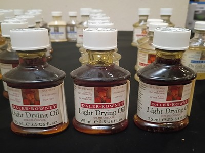 Daler Rowney Medium Light Drying Oil For Oil Colour Painting Solution 75ml LOT 3