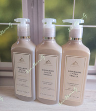 bath and body works white barn cinnamon spiced vanilla gel hand soap x3