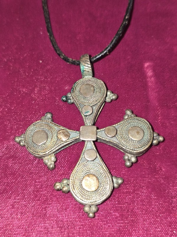 Antique Ethiopian Coptic Cross