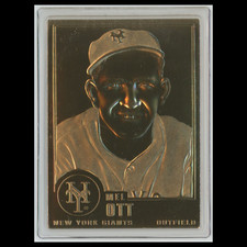 Top 10 Mel Ott Baseball Cards 27