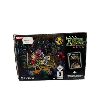 The Legend of Zelda Four Swords Adventures - Nintendo Gamecube BIG BOX GBA