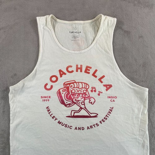 Coachella Music Festival 2016 Tank Top Męski Duże Guns N Roses Ice Cube Rancid