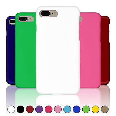 Hardcase für Apple iPhone 7 Plus / 8 Plus Hülle  gummiert + 2 Schutzfolien