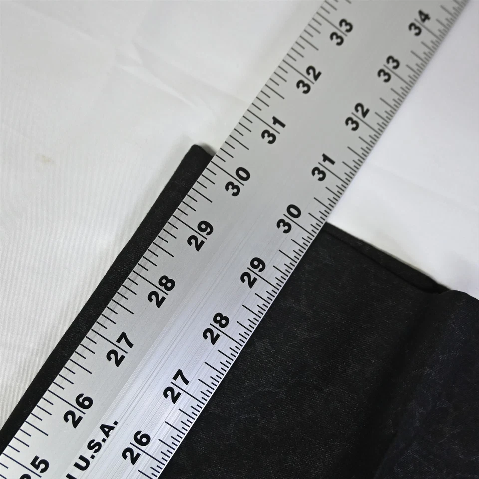 Pantalones de vestir The Limited 12 negros damasco floral pierna acampanada elástico para mujer Foto 4 de 4