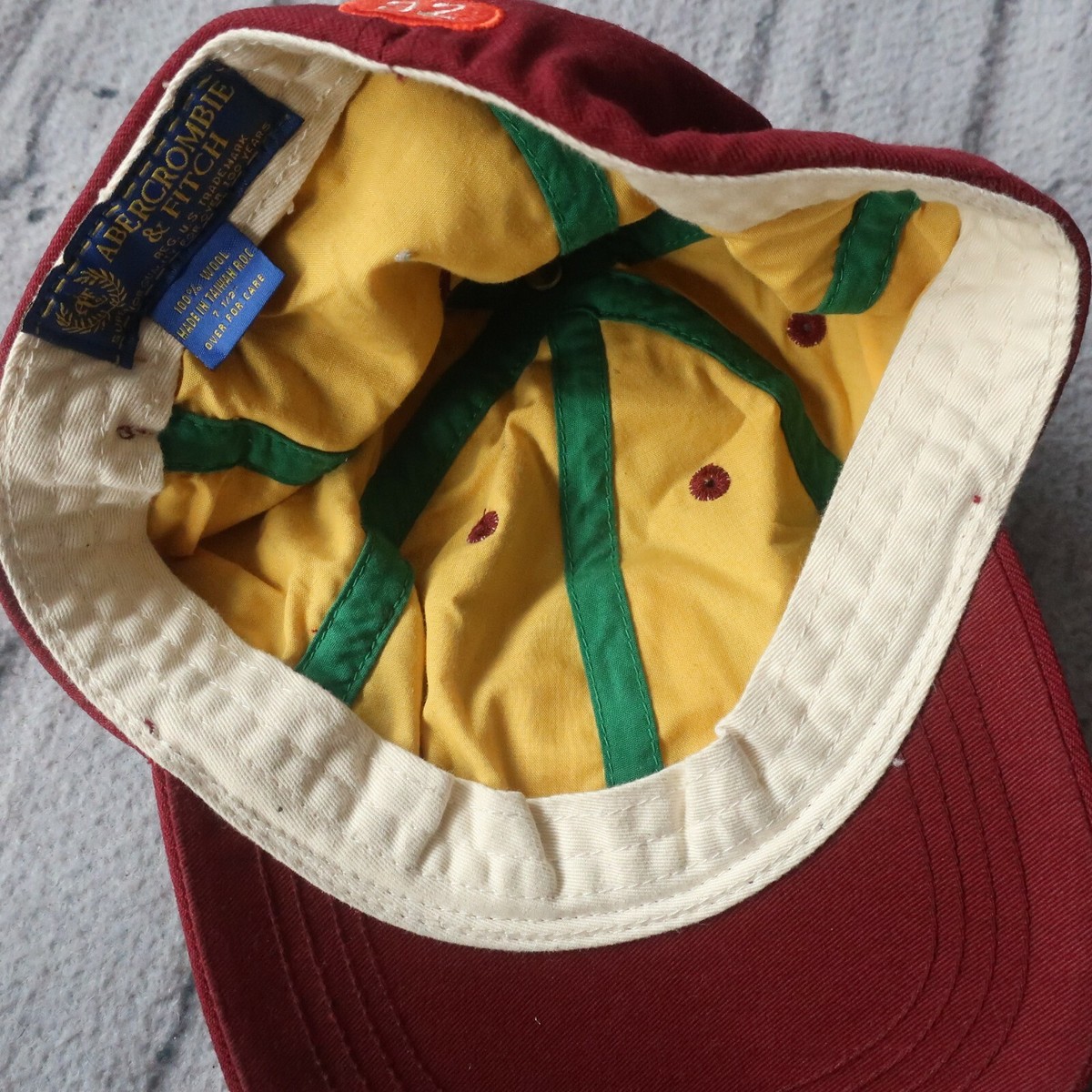 Vintage New 90s Abercrombie & Fitch Baseball Hat Cap | eBay