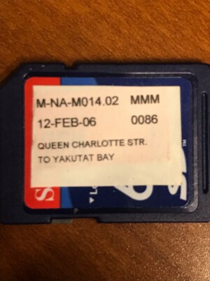 C-Map Queen Charlotte Strait to Yakutat Bay Charts on SD Card Jeppesen CMAP