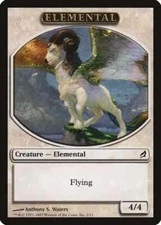 Elemental Token (White) Lorwyn Light Play MTG Magic DNA GAMES