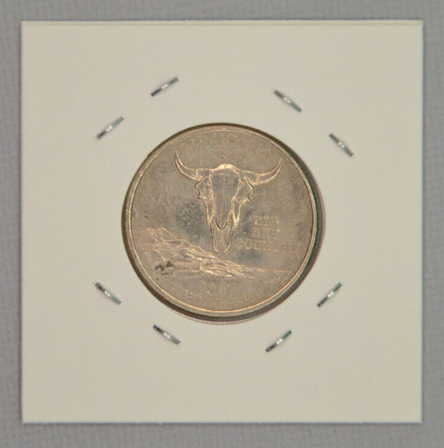 2007-P 25C Montana Quarter - Picture 2 of 2
