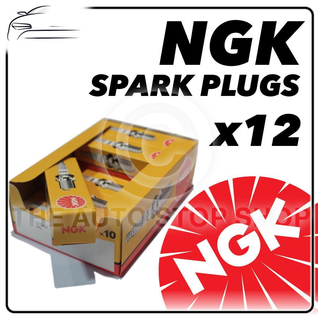 12x NGK SPARK PLUGS Part Number BP6ES Stock No. 7811 New Genuine NGK SPARKPLUGS