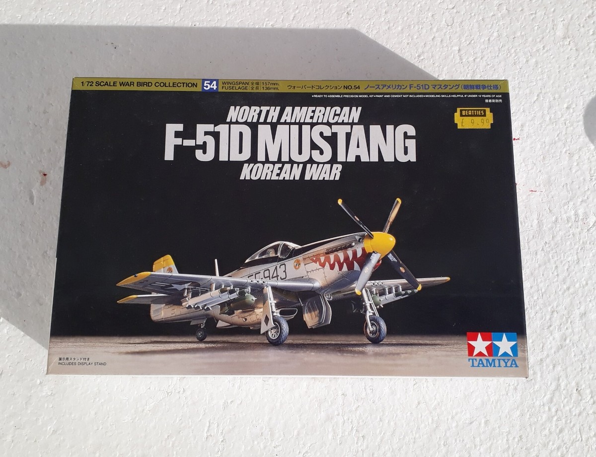 Tamiya 1/72 North American F-51D Mustang 
