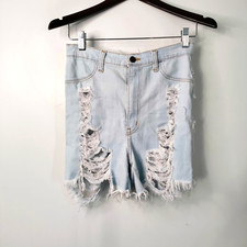 Aphrodite Ripped Distressed Stretch Women Blu...