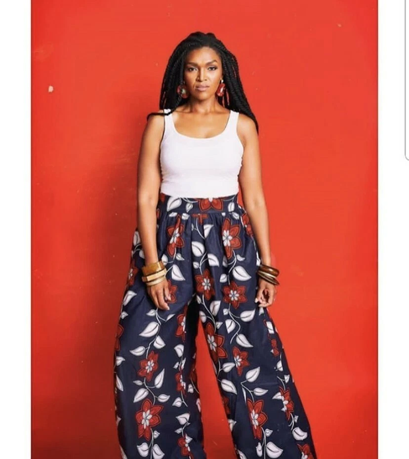 Printed High Waist Palazzo Pants