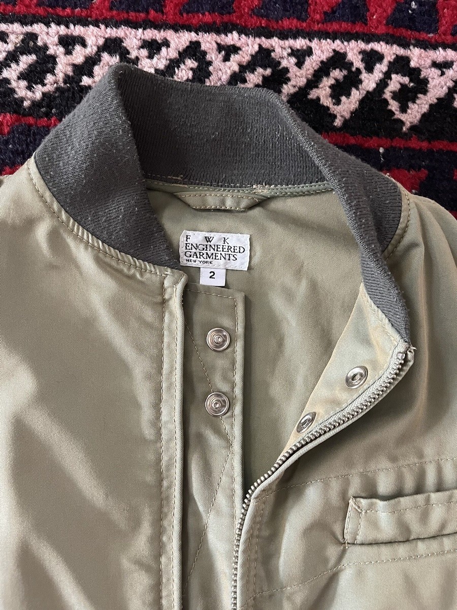 FWK Engineered Garments Sharkskin MA-1 Bomber Jacket