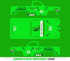 UNIVERSAL Water Slide Decals FOR HOT WHEELS '83 Chevy Silverado a1