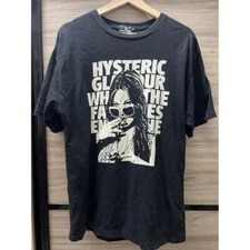 Hysteric Glamour Shirt Black Color Unisex Tshirt For Men Women S-5XL