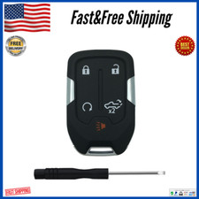 New Key Fob Shell Case Fits for Chevy Silverado 2022 2021 2020 2019 and GMC Sier