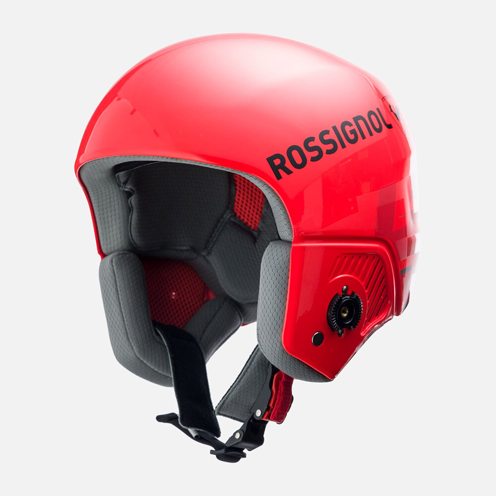 Casque de ski Hero Giant Impacts FIS Rossignol rouge pour competition de slalom