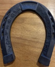 Auburn Plastic Toy Vintage 5.5 Black Horseshoe USA