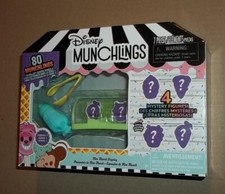 Disney Munchlings Mini Munch Display Set NEW 7 piece set w/ 4 mystery figures